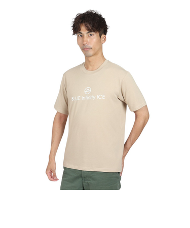 オンヨネ（ONYONE）半袖Tシャツ カットソー YADAKAINO 防虫 ロゴTシャツ BIJ94103PA 186 ベージュ