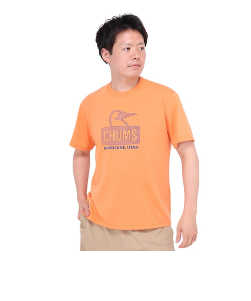 チャムス（CHUMS）ブービーフェイスワークアウトドライTシャツ CH01-2375-D001