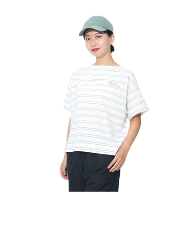 ジャックウルフスキン（JackWolfskin）アーバンストライプ Tシャツ 5033801-5055 速乾