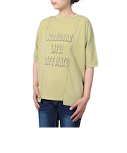 クリフメイヤー（KRIFF MAYER）リメイク風 ピグメント モモンガ 半袖Tシャツ 2347203L-64 L/GREEN