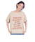 クリフメイヤー（KRIFF MAYER）接触冷感 吸水速乾 半袖 ウェットプロテクト ユル Tシャツ ロゴ 2347880LX:20:BEIGE ベージュ