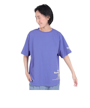 クリフメイヤー（KRIFF MAYER）接触冷感 吸水速乾 半袖 ウェットプロテクト Aライン Tシャツ 花 2347881LX:88:LAVENDER ラベ…
