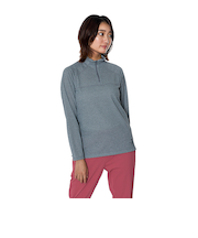 ミズノ(MIZUNO)長袖シャツ ドライエアロフロー ハーフジップ長袖シャツ B2MAB20006