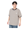 クリフメイヤー（KRIFF MAYER）チルタイムマルチボーダー半袖Tシャツ 2343100-9:NATURAL
