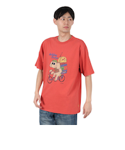 クリフメイヤー（KRIFF MAYER）アニマル半袖Tシャツ プードル 2347204-35:RED