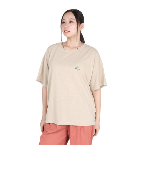 クリフメイヤー（KRIFF MAYER）ウエットプロテクト 半袖Tシャツ ワンポイント 2347882LX:20:BEIGE