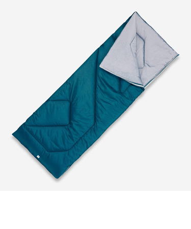 ケシュア（QUECHUA）シュラフ 封筒型 化繊 キャンプ シュラフ 寝袋 ARPENAZ 10度 8737675-4518515