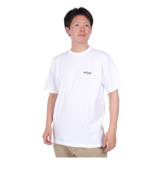 ワイルドシングス（WILD THINGS）バースプレイス 半袖Tシャツ WT24063K-WHITE