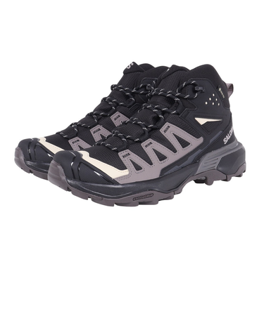 サロモン（SALOMON）ゴアテックス トレッキングシューズ ハイカット 登山靴 エックスウルトラ 360 ミッド GORE-TEX W L47448600