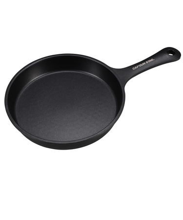キャプテンスタッグ(CAPTAIN STAG)オーブン バーベキュー BBQ キャンプ アルミ スキレット18cm IH対応 UG-3096