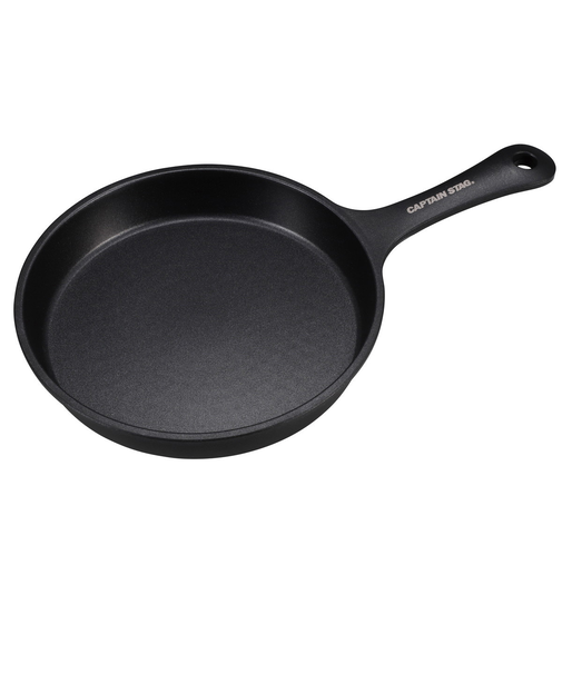 キャプテンスタッグ(CAPTAIN STAG)オーブン バーベキュー BBQ キャンプ アルミ スキレット18cm IH対応 UG-3096