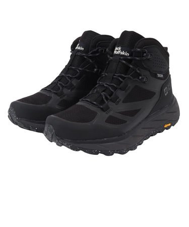 ジャックウルフスキン(JackWolfskin)トレッキングシューズ 登山靴 TERRAVENTURE TEXAPORE MID M 4051521-6000…