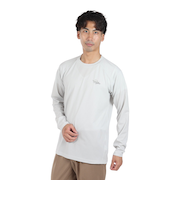 POLEWARDS(POLEWARDS)長袖Tシャツ ロンT DRY COMFORT PW2RJB02 IGRY グレー ストレッチ 吸汗速乾 軽量