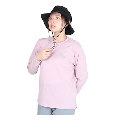 POLEWARDS（POLEWARDS）長袖Tシャツ ロンT DRY COMFORT ロングスリーブ Tシャツ PW2RHB09 SPNK ピンク