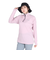 POLEWARDS（POLEWARDS）長袖 DRY COMFORT ハーフジップ Tシャツ PW2RHB10 SPNK ピンク 吸汗速乾 ストレッチ