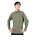 POLEWARDS（POLEWARDS）長袖Tシャツ ロンT DRY COMFORT ハーフジップTシャツ PW2RJB03 OLV オリーブ 吸汗速乾 スト…