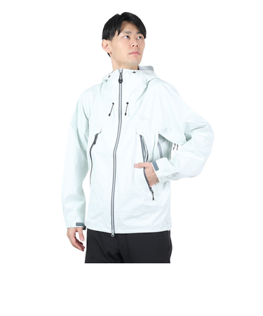 POLEWARDS（POLEWARDS）レインウェア 雨具 防水 デュアルフォース ストレッチ レインジャケット PW2RJS05 IVO アイボリー