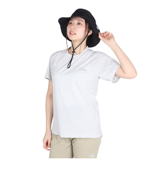 POLEWARDS(POLEWARDS)半袖Tシャツ DRY COMFORT ショートスリーブTシャツ PW2RHA08 IGRY アイスグレー