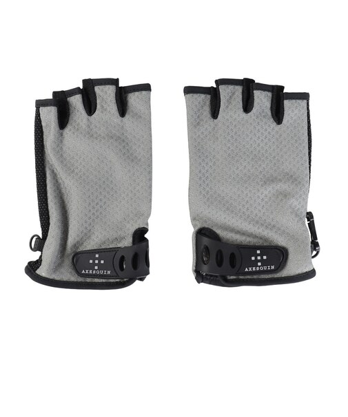 アクシーズクイン（AXESQUIN）トレッキング グローブ UV メッシュ フィンガーカットグローブ 013067-G01