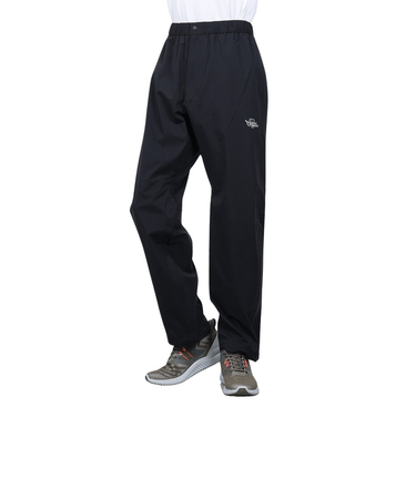 POLEWARDS（POLEWARDS）レインウェア 雨具 防水 DUAL FORCE ストレッチレインパンツ PW2RJD06 BLK ブラック 収納袋付