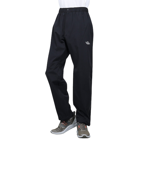 POLEWARDS（POLEWARDS）レインウェア 雨具 防水 DUAL FORCE ストレッチレインパンツ PW2RJD06 BLK ブラック 収納袋付