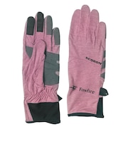 Foxfire（フォックスファイヤー）トレッキング ニットグローブ SCエルゴグリッパー 5520241 ピンク