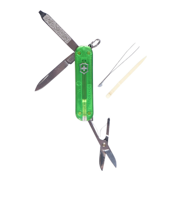 ビクトリノックス（VICTORINOX）スモール マルチツール クラシック SD GREEN TEA 64357VIC