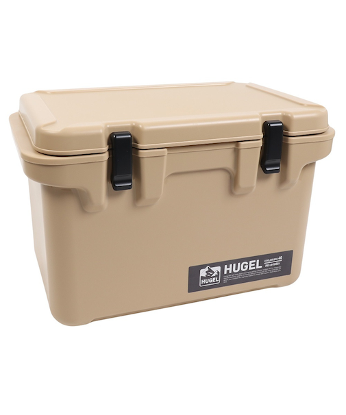ヒューゲル（HUGEL）アイリスオーヤマ クーラーボックス 40L 約8.4日保冷 大容量 TC-40
