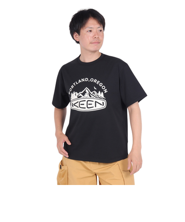 キーン（KEEN）半袖Tシャツ ハーベスト テック アーチロゴ 1029317 速乾
