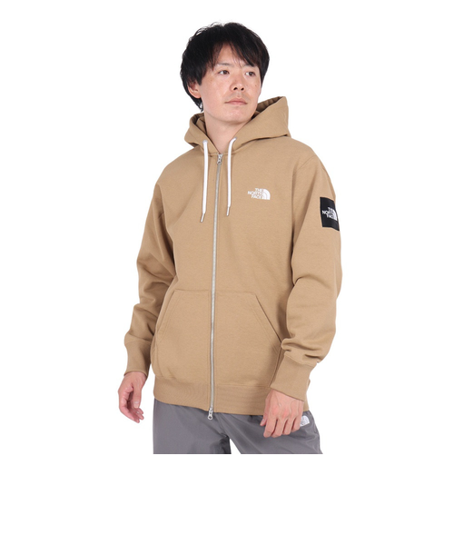 THE NORTH FACE ブラウン フルジップパーカー