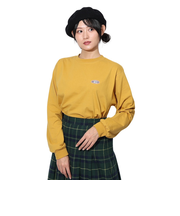 クリフメイヤー（KRIFF MAYER）ロゴプリントロンT 長袖Tシャツ 2417828L 55 YELLOW