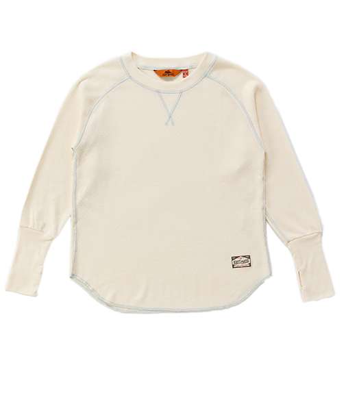 クリフメイヤー（KRIFF MAYER）アームウォーマー風 ロンT 長袖Tシャツ 2417834L:9:NATURAL