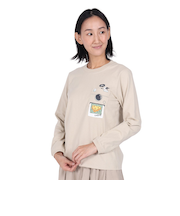チャムス（CHUMS）インスタントカメラポケットブラッシュドロングスリーブTシャツ CH11-2451-G057