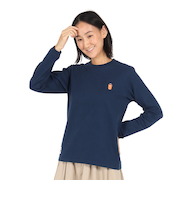 チャムス（CHUMS）屋台でオツカレ! ブラッシュドロングスリーブTシャツ CH11-2452-N001