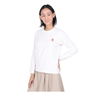 チャムス（CHUMS）屋台でオツカレ! ブラッシュドロングスリーブTシャツ CH11-2452-W001