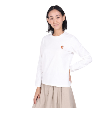 チャムス（CHUMS）屋台でオツカレ! ブラッシュドロングスリーブTシャツ CH11-2452-W001