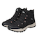 トレッキングシューズ ハイカット 登山靴 ANSIO MS 75284 100 990 ブラック 防水シューズ XEBIO限定モデル