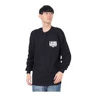 トゥルーロゴ ロングスリーブTシャツ 19823029 ブラック