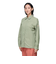 クリフメイヤー（KRIFF MAYER）長袖シャツ カジュアル ヘムラウンド オーバーシャツ 2414429LX:60:SAGE-GREEN グリーン