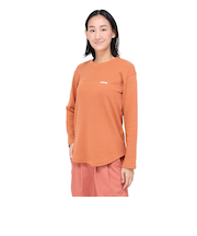 クリフメイヤー（KRIFF MAYER）長袖Tシャツ ハニカムメッシュロンT 2417867LX:45:ORANGE