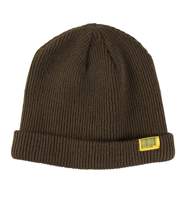 キウ（Kiu）ニット帽 ニットキャップ 2WAY YARN ビーニー K380-906 カーキ 汚れにくい