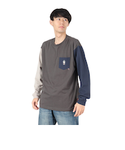コールマン（Coleman）天竺 ポケット 長袖Tシャツ X5450A CGR