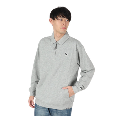 ジャックウルフスキン(JackWolfskin)ハウリングウルフ ハーフジップ スウェットシャツ A63196-6203