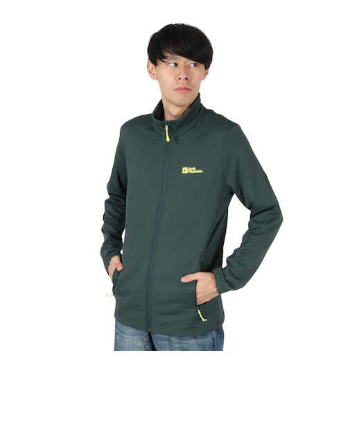 ジャックウルフスキン（JackWolfskin）フルジップ フリース KOLBENBERG ジャケット 1710521-T0138