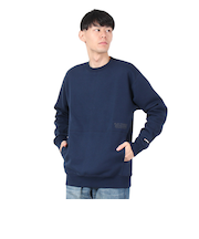 ボンファイアー（Bonfire）AW YOU WISH クルーネック スウェットシャツ 50BNF4FCD2366 NVY