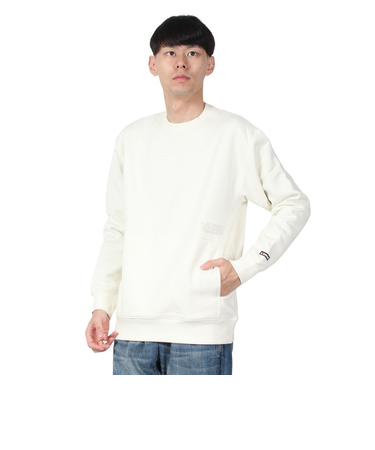 ボンファイア(Bonfire)AW YOU WISH クルーネック スウェットシャツ 50BNF4FCD2366 OWHT