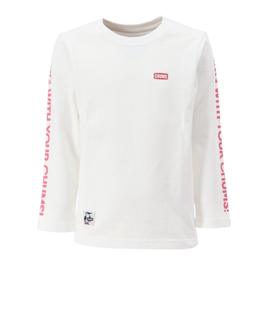 チャムス（CHUMS）ジュニア HWYC Glow 長袖Tシャツ CH21-1348-W104