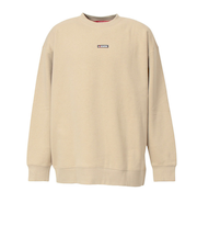 ボンファイアー（Bonfire）STENCIL CREW スウェットシャツ 50BNF4FCD2365 BEG