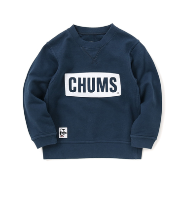 チャムス（CHUMS）キッズチャムス ロゴクルーネック トップ ループパイル CH20-1077-N001