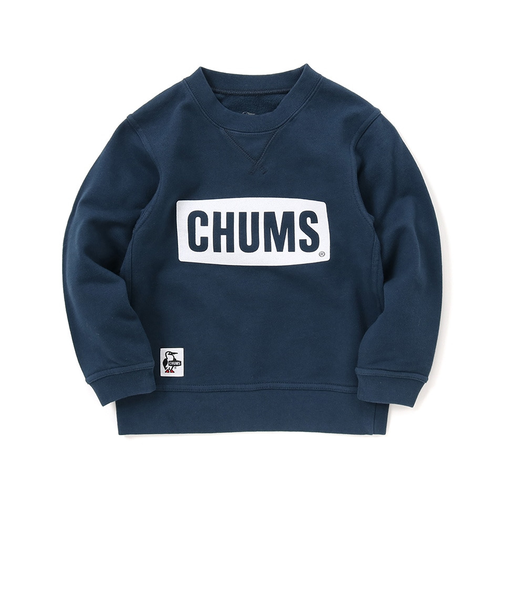 チャムス（CHUMS）キッズチャムス ロゴクルーネック トップ ループパイル CH20-1077-N001